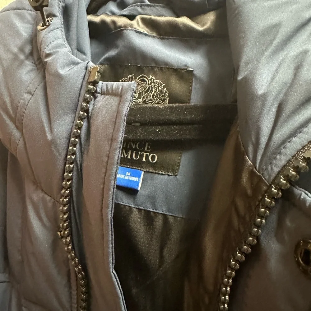 Vince Camuto Men's Blue Quilted Jacket size M/womens L/ NWT